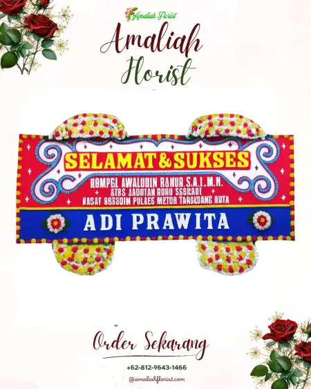 Papan Bunga Ucapan Selamat Warungboto